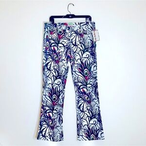Lilly Pulitzer Green Pants Palm Beach Fit Size 8